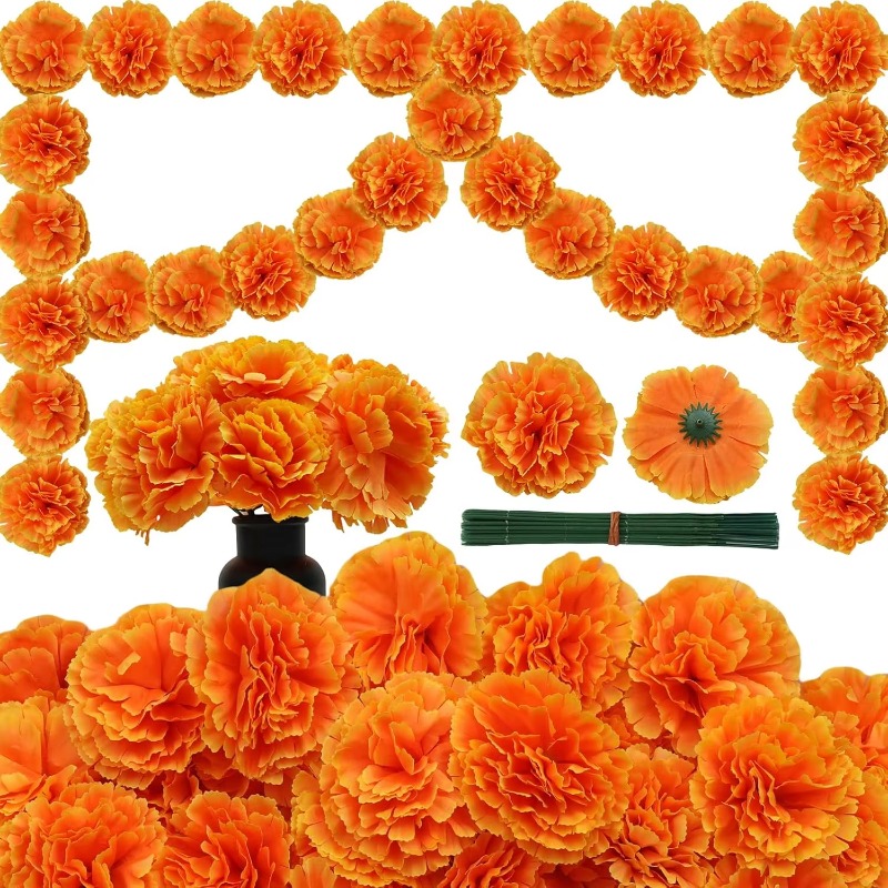 Indian Wedding Decor Supply - 10-30 Pezzi di Fiori Artificiali di