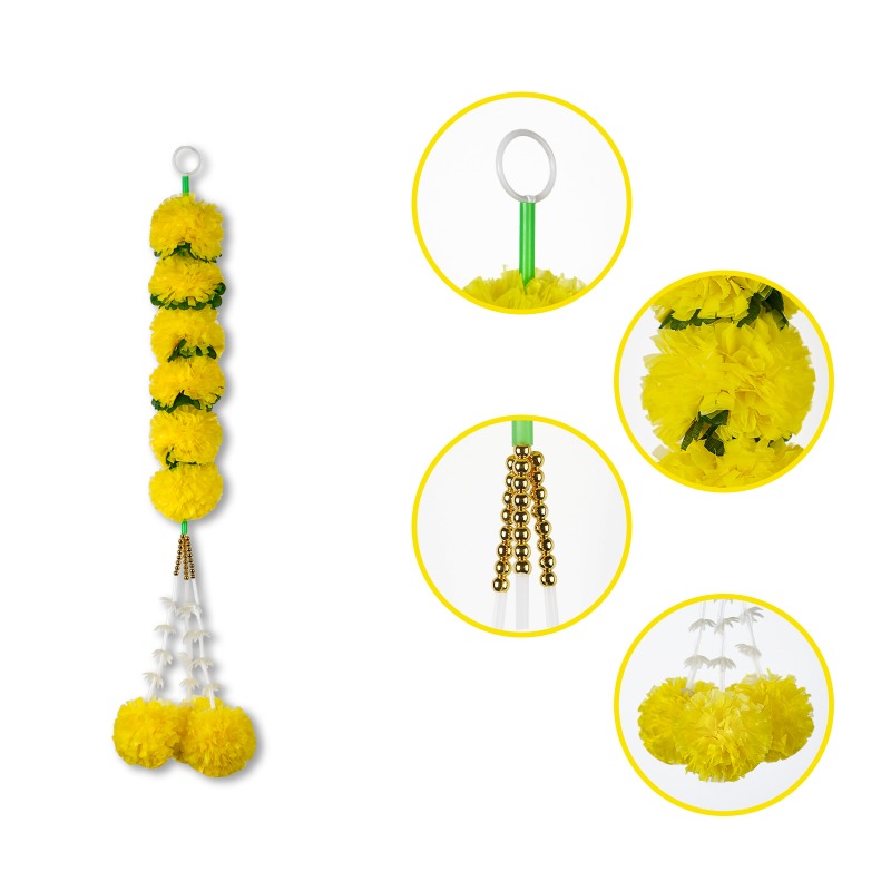 Indian Wedding Decor Supply - Luci a Corda con Fiori di