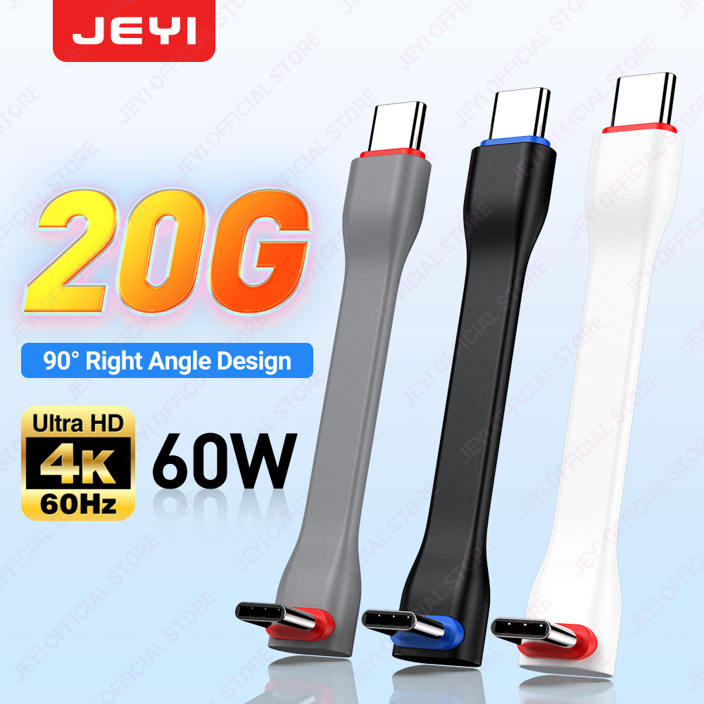 Wedding Power Supply - JEYI 20Gbps 90 ° Cavo USB-C