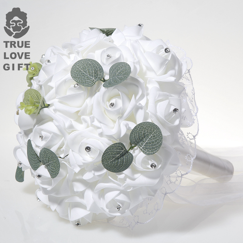 1 pz bouquet da sposa a mano s - Wedding Ceremony Supply recensione e prezzo