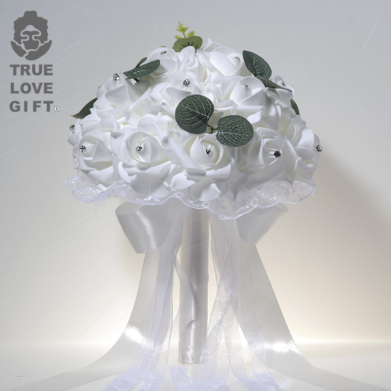 1 pz bouquet da sposa a mano s - Wedding Ceremony Supply recensione e prezzo