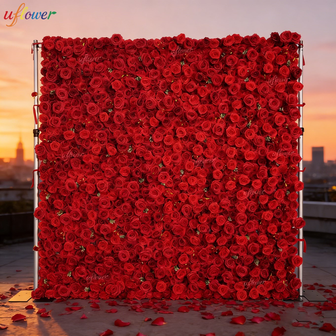 Parete Floreale Artificiale Uf - Wedding Backdrop Curtain recensione e prezzo