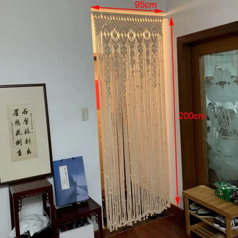 Tessuto a mano Macrame appeso  - Wedding Backdrop Curtain recensione e prezzo