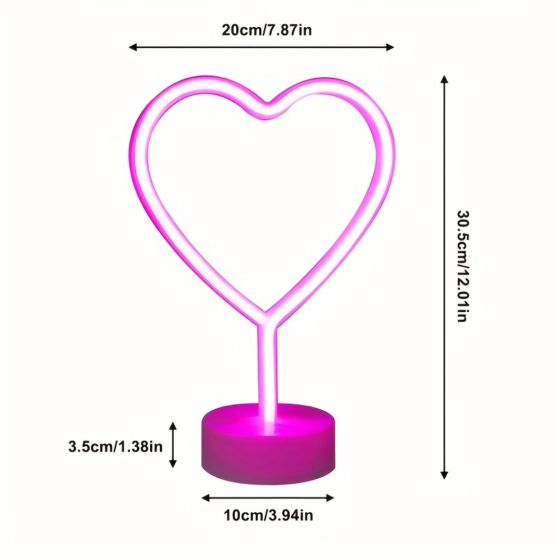 Luce al neon a forma di cuore, - Wedding Power Supply recensione e prezzo