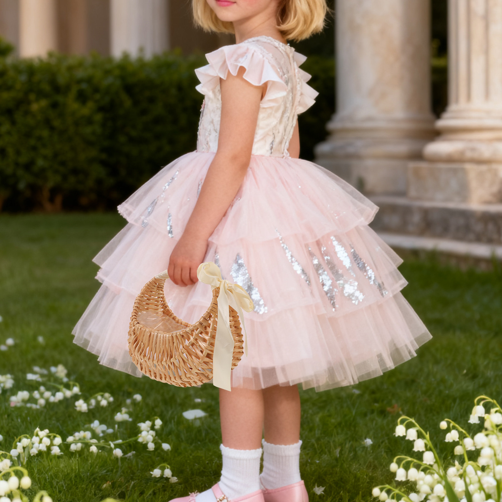 Cestino per Damigella in Salic - Wedding Ceremony Supply recensione e prezzo