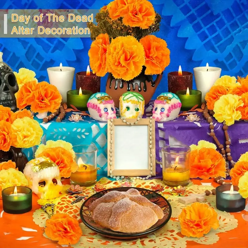 Teste di fiori di calendula co - Indian Wedding Decor Supply recensione e prezzo