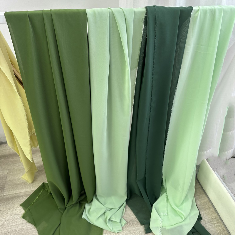 Oliva Avocado verde Chiffon te - Wedding Backdrop Curtain recensione e prezzo
