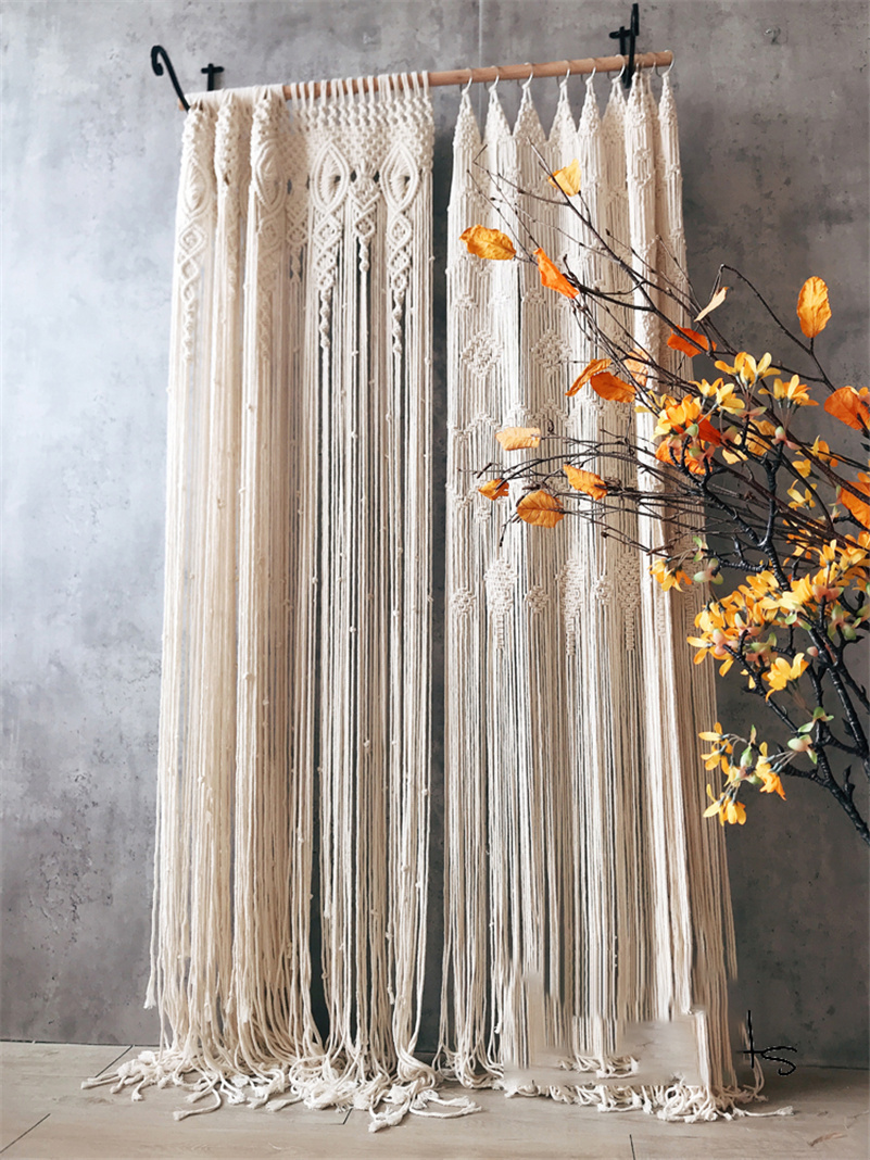 Tessuto a mano Bohemia Macrame - Wedding Backdrop Curtain recensione e prezzo