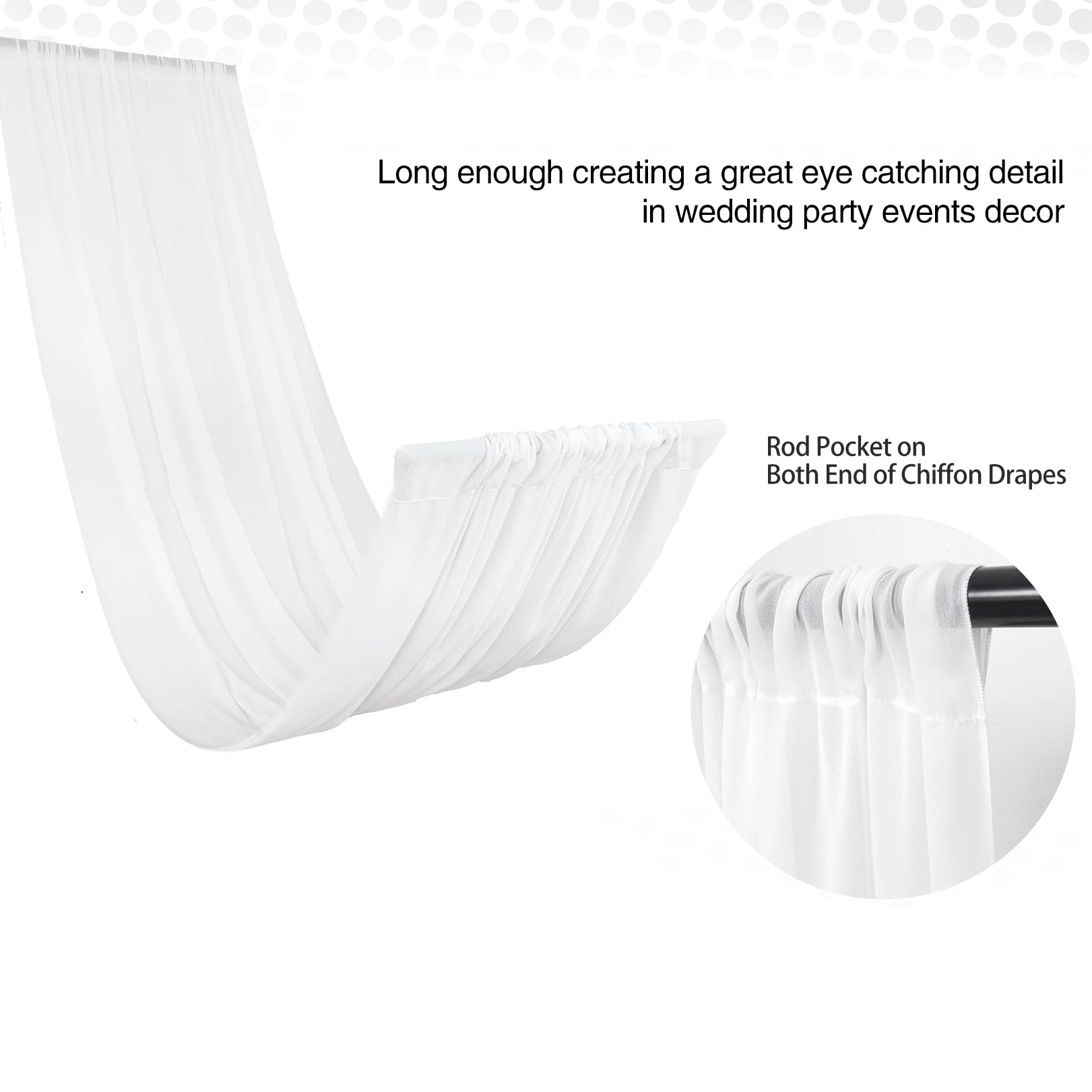 Arco nuziale Soffitto Drappo D - Wedding Ceremony Supply recensione e prezzo