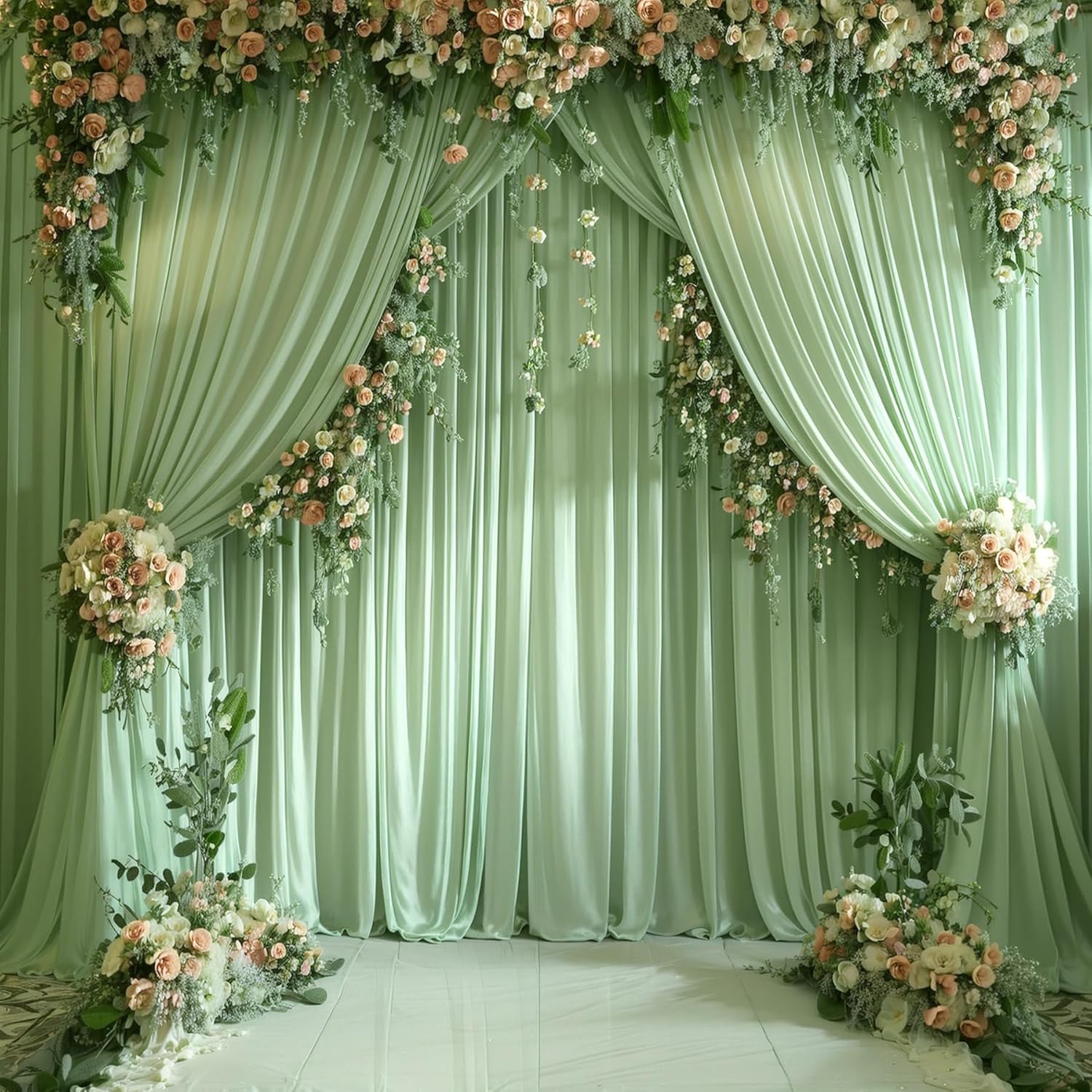 Tende bianche per feste - Sfon - Wedding Backdrop Curtain recensione e prezzo