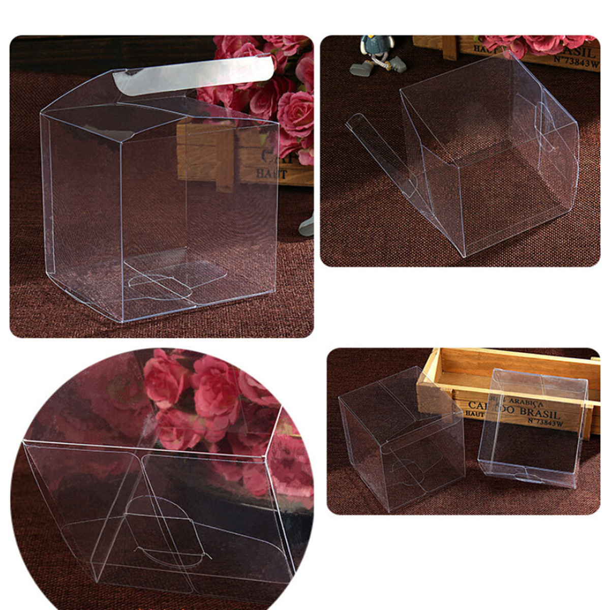 Scatole di plastica trasparent - Wedding Event Supply recensione e prezzo