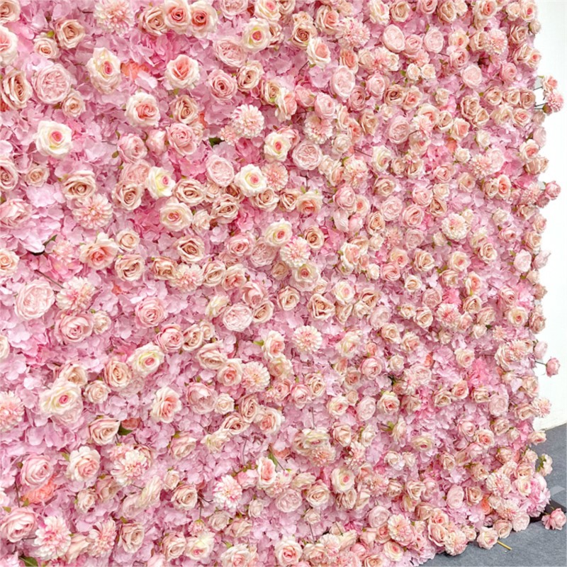 Uflower Rosa Rosa Ortensia Pan - Wedding Backdrop Curtain recensione e prezzo
