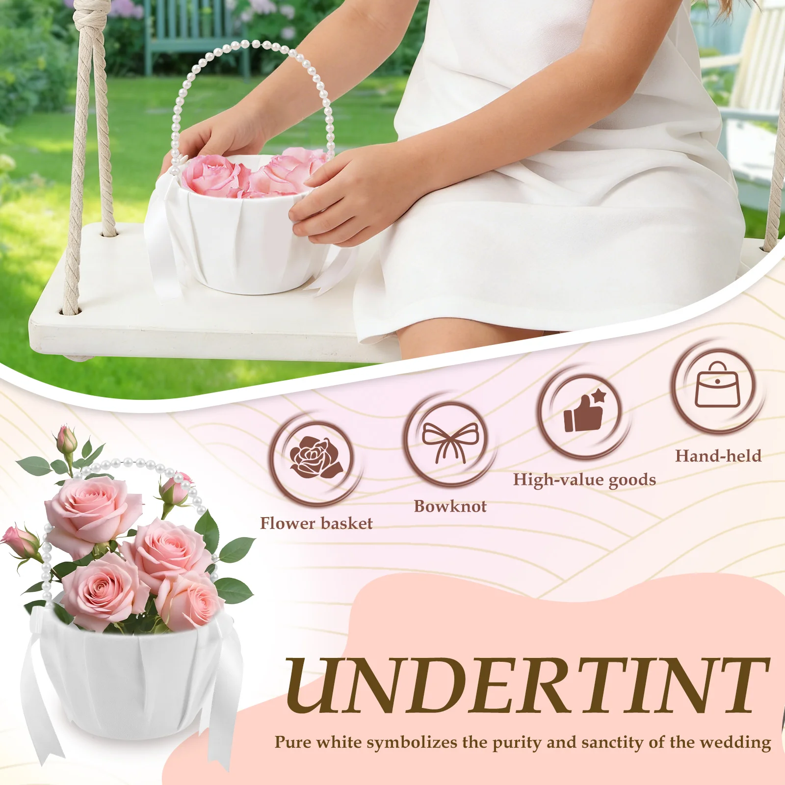 Cestino per damigella d'onore  - Wedding Ceremony Supply recensione e prezzo
